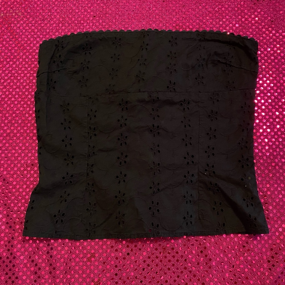 princess polly parle anglais top in black